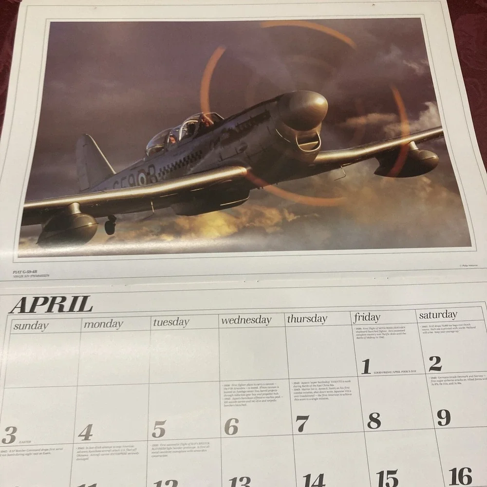 Ghosts 1994 Aviation Calendar 